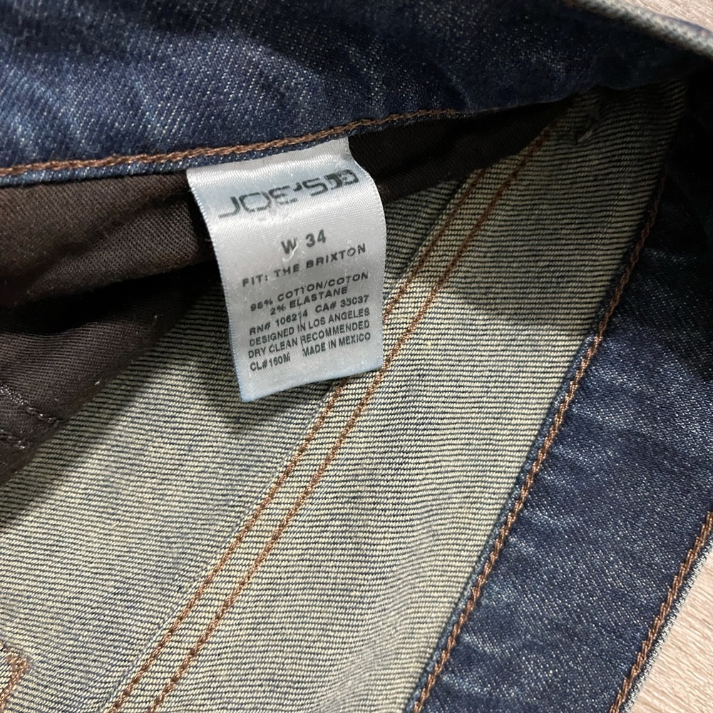 Joes Size 34 Jeans.  Like new.